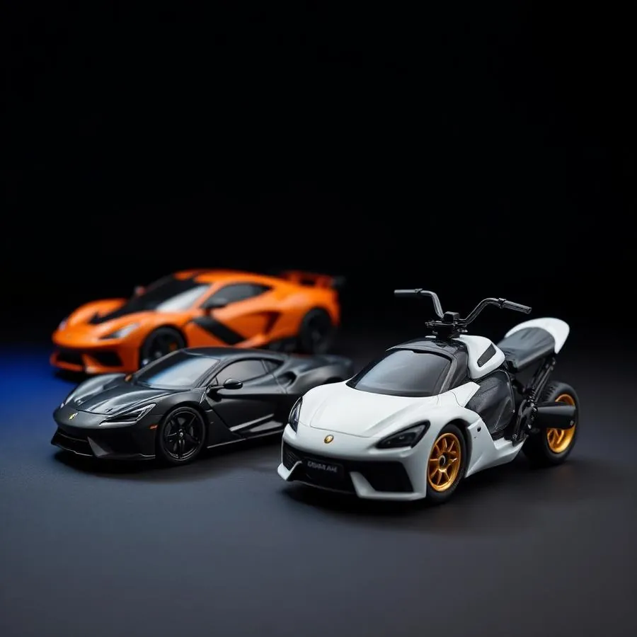 Vehicles Collection — premium 3D printed toys